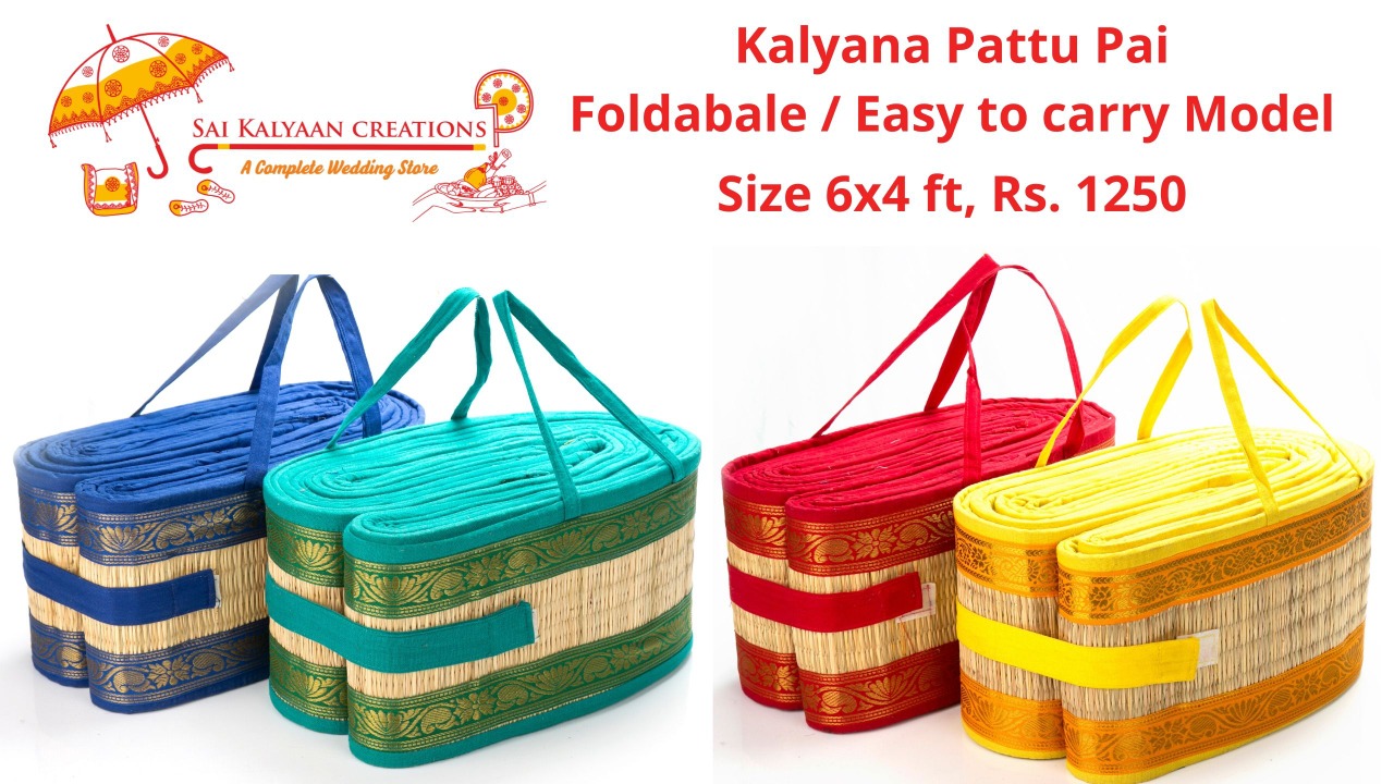 foldable kalyana pattupai foldable kalyana pattupai