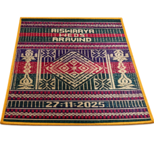 kalyana pattupai with bride and groom names