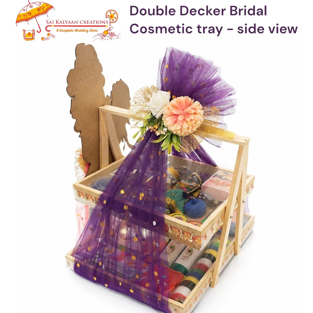 double decker bridal nalangu tray double decker bridal nalangu tray