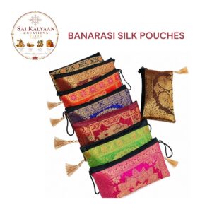 handmade banarasi bangle pouch return gift pack of 12