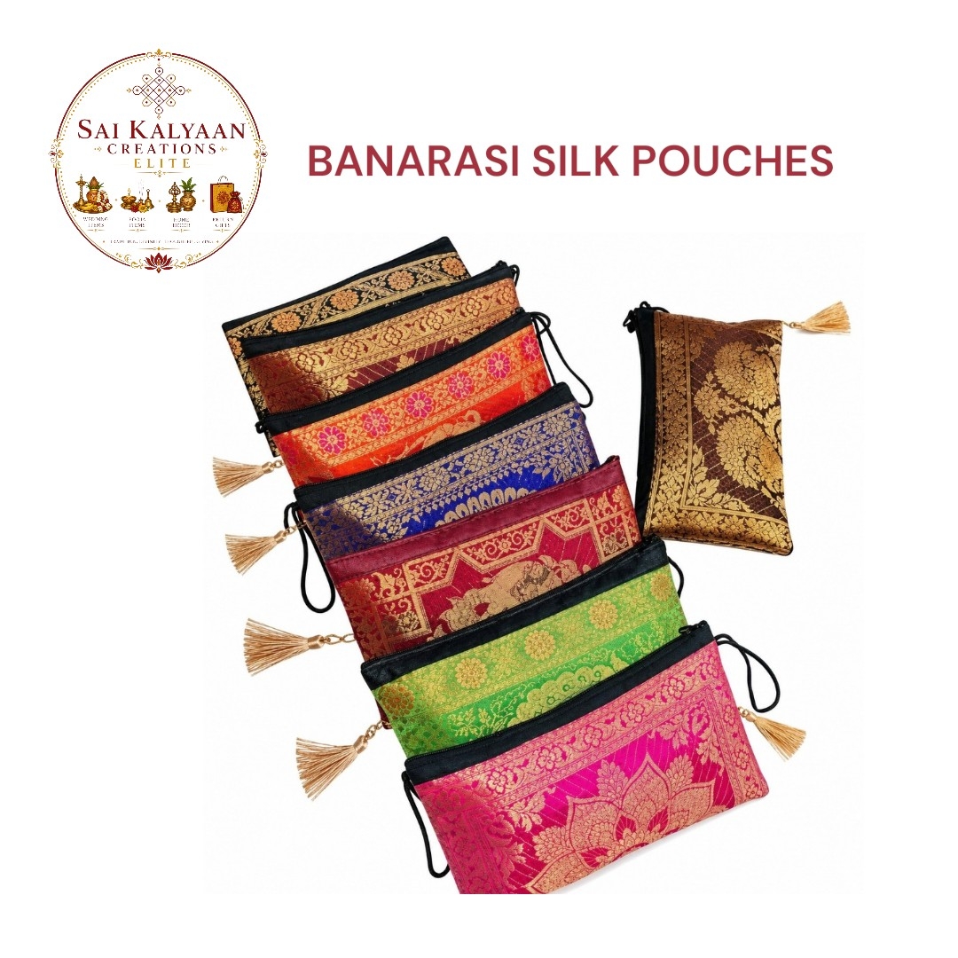 handmade banarasi bangle pouch return gift pack of 12 handmade banarasi bangle pouch return gift pack of 12