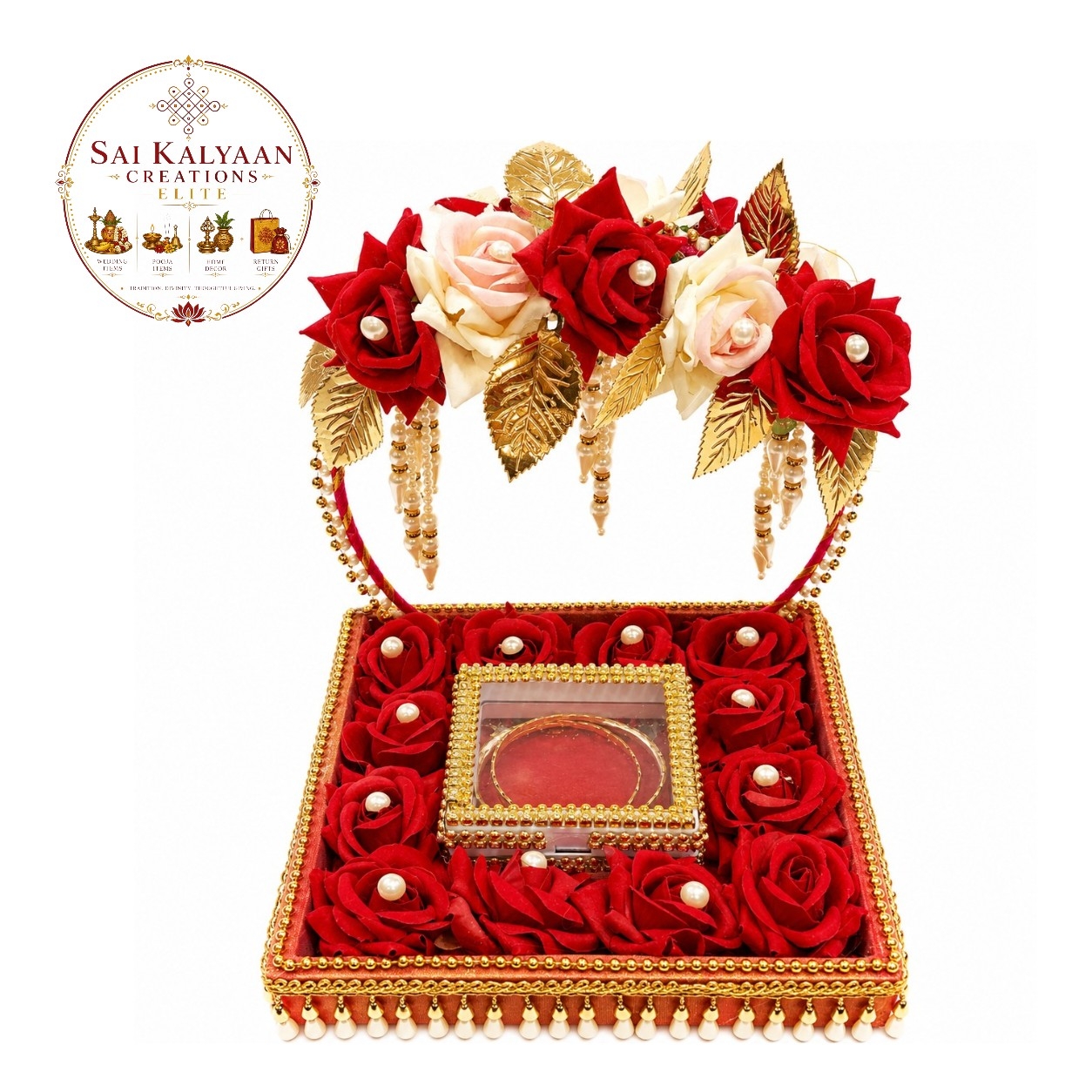 handmade bridal jewelry display tray for wedding