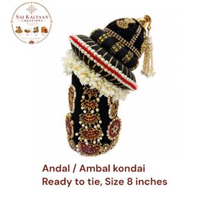 handcrafted andal / ambal kondai