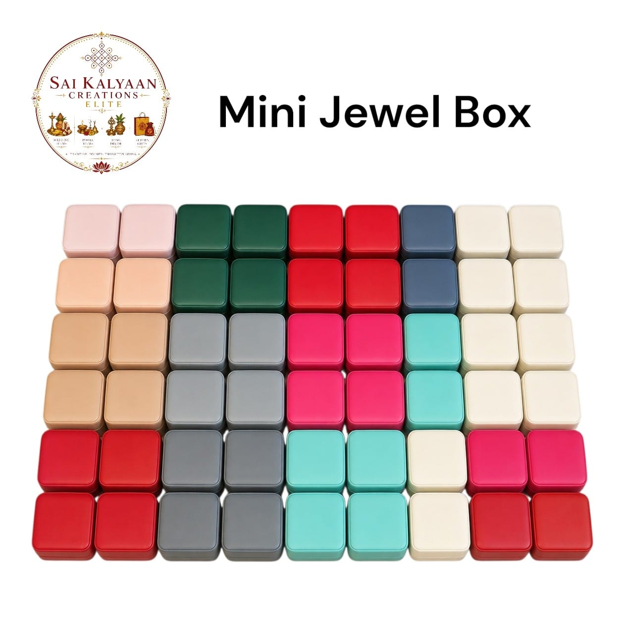 mini jewel box 4x4 inches – pack of 6 mini jewel box 4x4 inches – pack of 6
